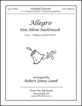 Allegro Handbell sheet music cover